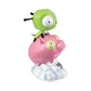 Invader Zim - GIR on Pig Statue