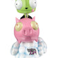 Invader Zim - GIR on Pig Statue