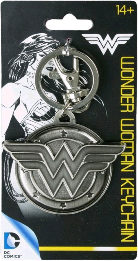 Wonder Woman - Wonder Woman Logo Pewter Keychain