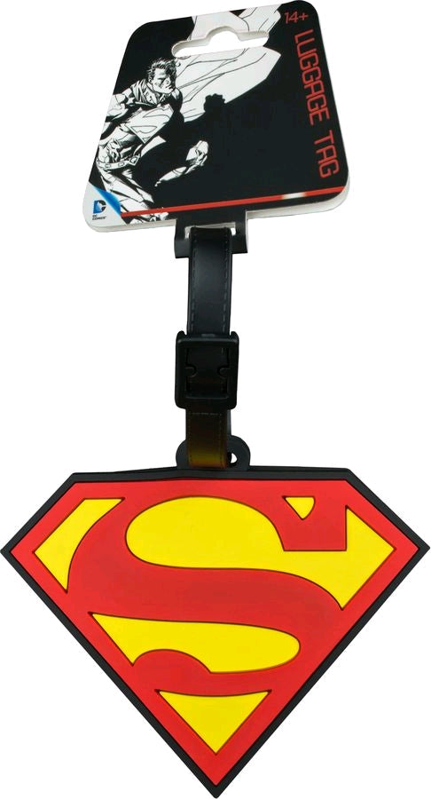 Superman - Logo Luggage Tag - Ozzie Collectables