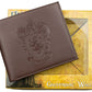 Harry Potter - Gryffindor Logo Embossed Brown Wallet - Ozzie Collectables