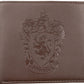 Harry Potter - Gryffindor Logo Embossed Brown Wallet - Ozzie Collectables