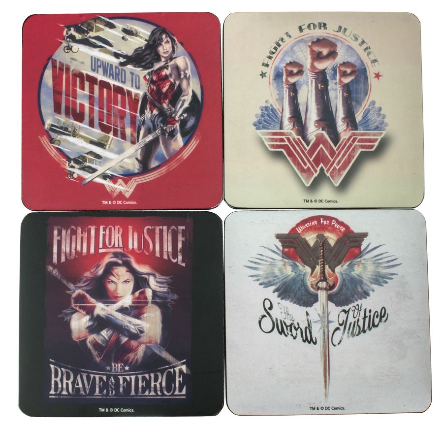 Wonder Woman Movie - Coaster Set - Ozzie Collectables