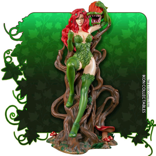 Batman - Poison Ivy on Vine Throne with Killer Flower Statue (with 1-of-1 Chance) - Ozzie Collectables