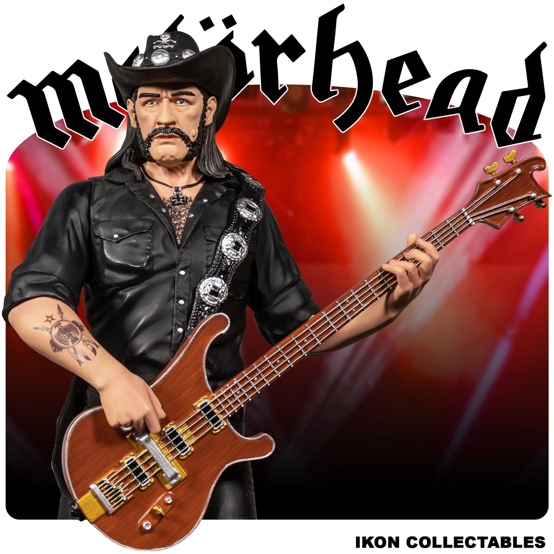 Motörhead - Lemmy Kilmister 1:6 Scale Statue - Ozzie Collectables
