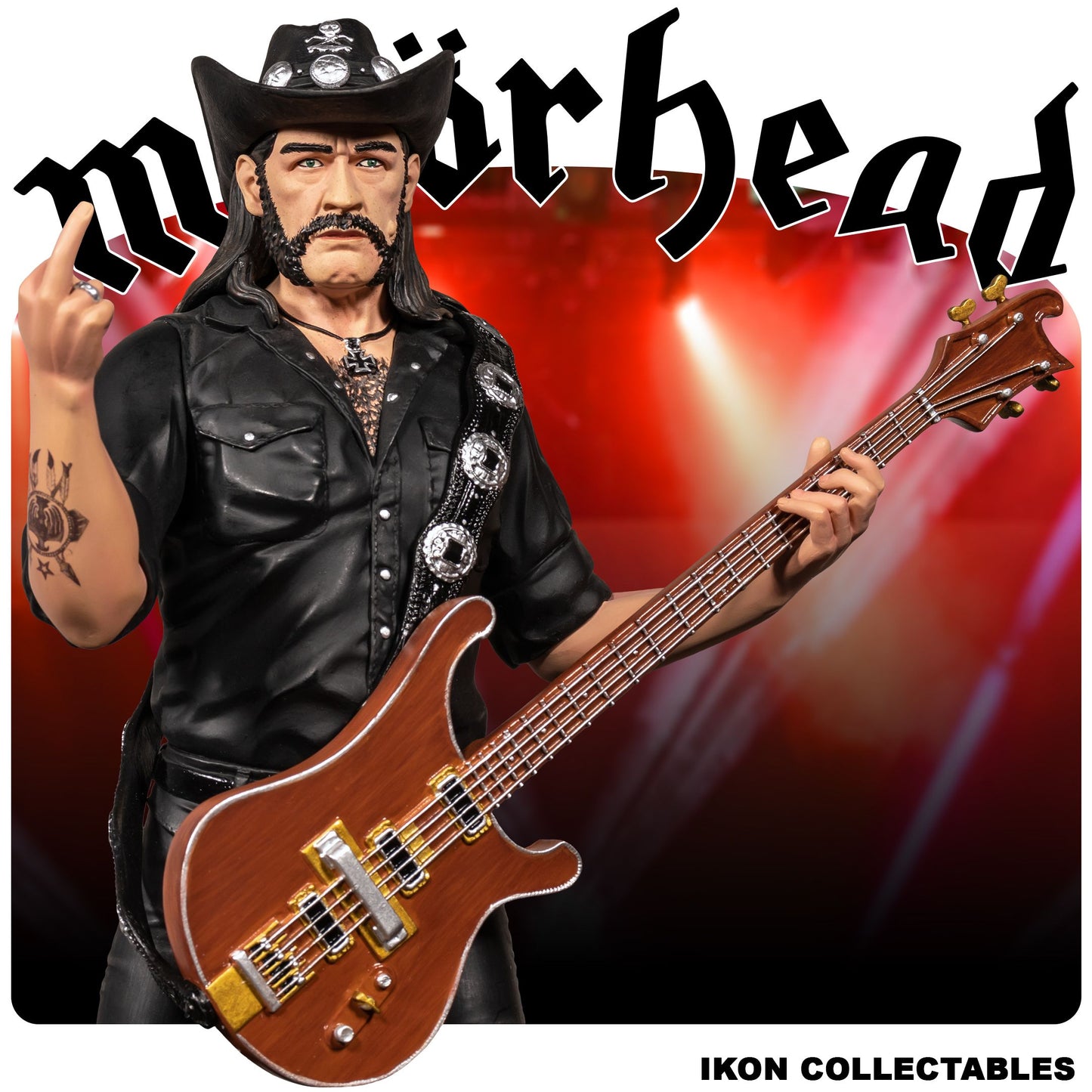 Motörhead - Lemmy Kilmister 1:6 Scale Statue - Ozzie Collectables