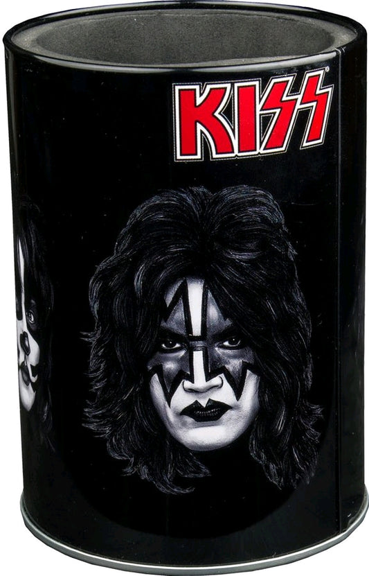 KISS - Band Faces Metal Can Cooler - Ozzie Collectables