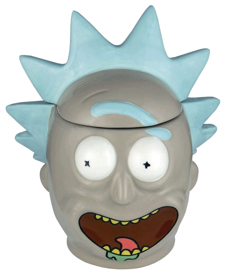 Rick and Morty - Rick 3D Mug with Lid - Ozzie Collectables