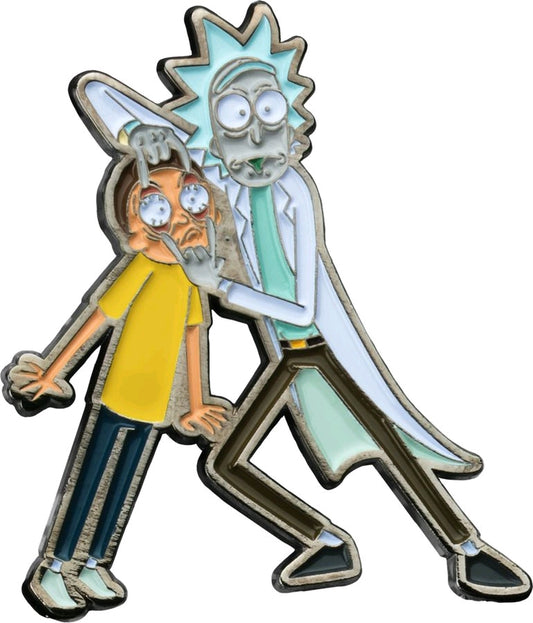 Rick and Morty - Rick & Morty Enamel Pin - Ozzie Collectables