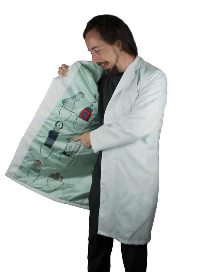 Rick and Morty - Rick Lab Coat Replica - Ozzie Collectables