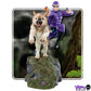 The Phantom - Phantom and Devil Purple Suit Statue