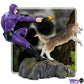 The Phantom - Phantom and Devil Purple Suit Statue