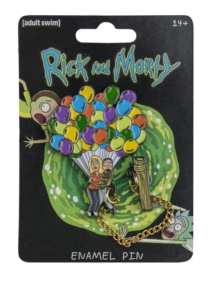 Rick and Morty - Jerry & Beth Floating Enamel Pin - Ozzie Collectables
