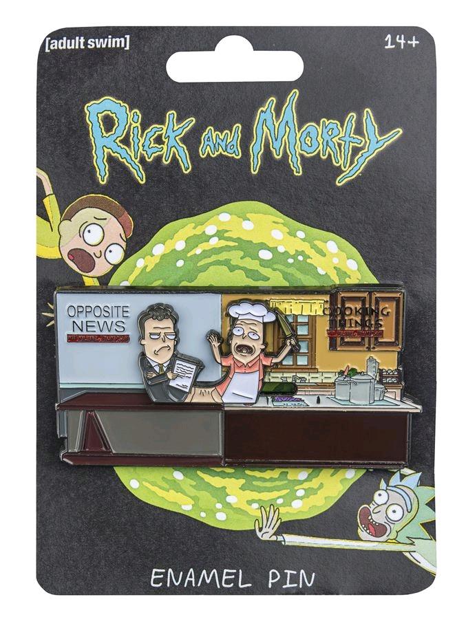 Rick and Morty - Michael & Pichael Sliding Enamel Pin - Ozzie Collectables