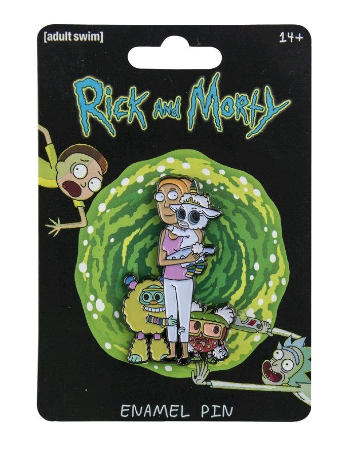 Rick and Morty - Summer & Friends Enamel Pin - Ozzie Collectables