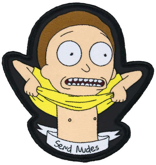 Rick and Morty - Send Nudes Patch - Ozzie Collectables