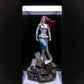 Light-Up Acrylic Display Case 204 x 204 x 400mm - Ozzie Collectables