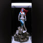 Light-Up Acrylic Display Case 204 x 204 x 400mm - Ozzie Collectables
