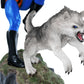 The Phantom - Phantom and Devil Blue Suit Statue - Ozzie Collectables