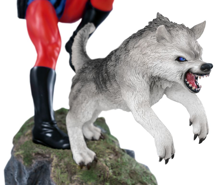 The Phantom - Phantom and Devil Red Suit Statue - Ozzie Collectables