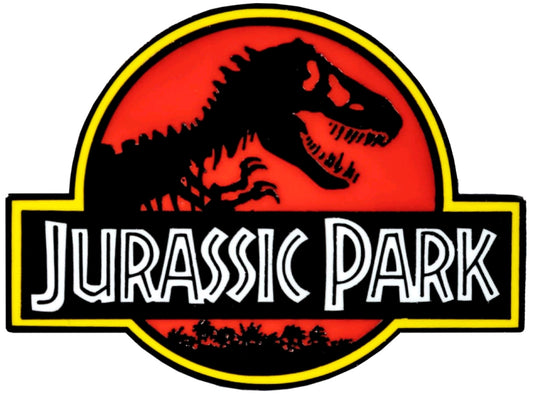 Jurassic Park - Jurassic Park Logo Enamel Pin - Ozzie Collectables