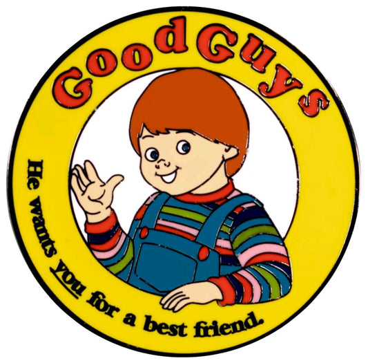 Child's Play - Good Guys Chucky Enamel Pin - Ozzie Collectables