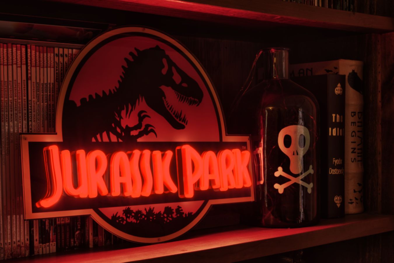 Jurassic Park - Logo Light-Up Neon Logo Sign - Ozzie Collectables