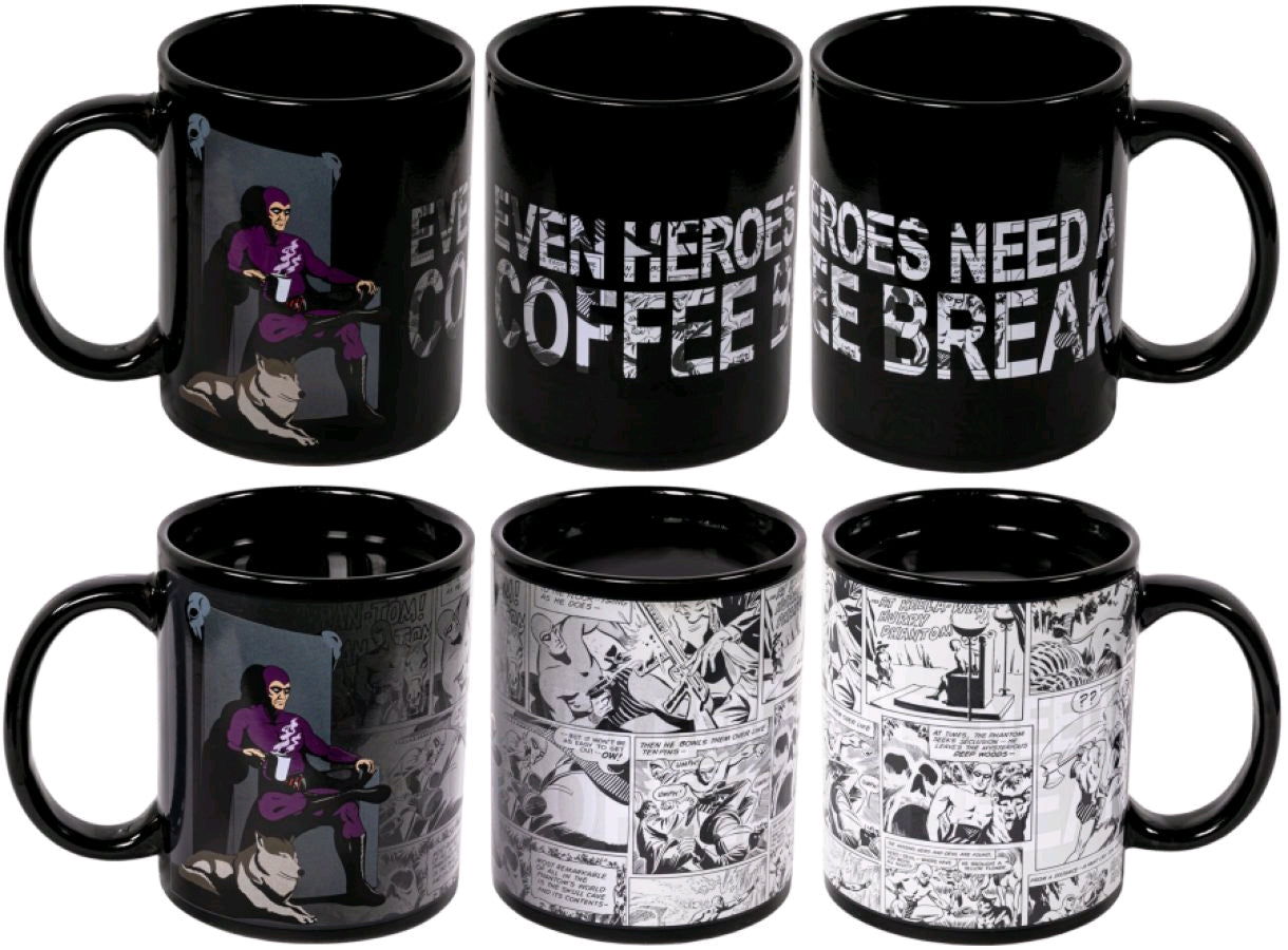 The Phantom - Coffee Break Heat Change Mug - Ozzie Collectables