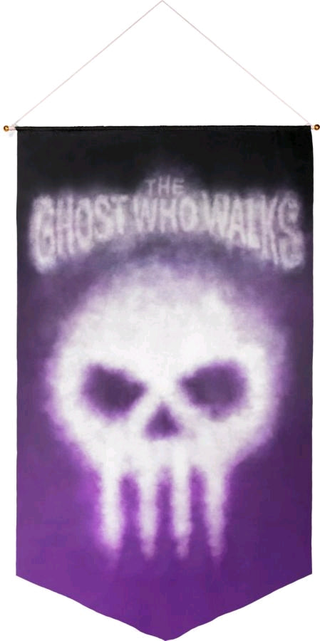 The Phantom - The Ghost Who Walks Satin Wall Banner