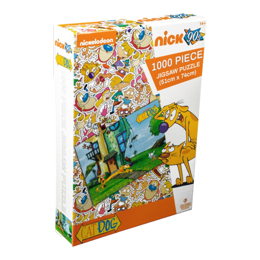 CatDog - Yard 1000 piece Jigsaw Puzzle