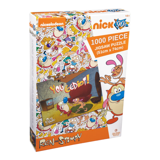 Ren and Stimpy - You Eediot 1000 piece Jigsaw Puzzle