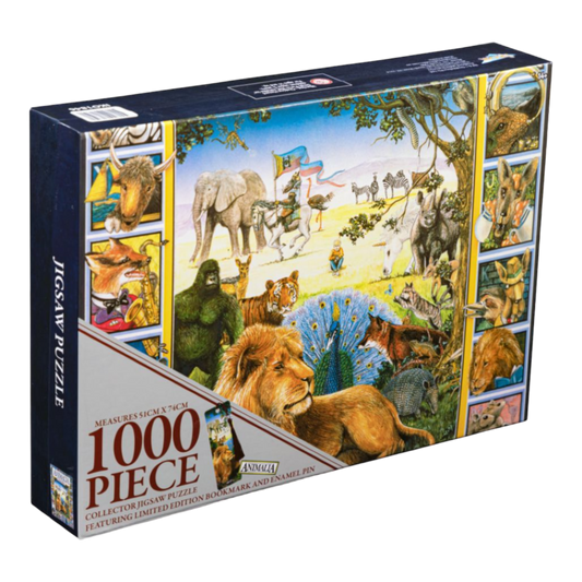 Animalia - Book Cover 1000 piece Collector Jigsaw Puzzle