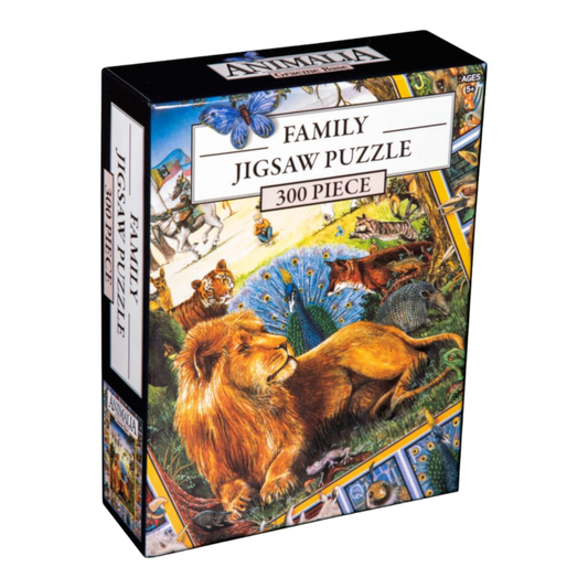 Animalia - Book Cover 300 piece Family Jigsaw Puzzle