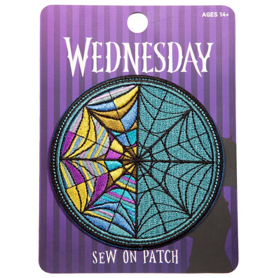 Wednesday - Stained Glass Window Patch