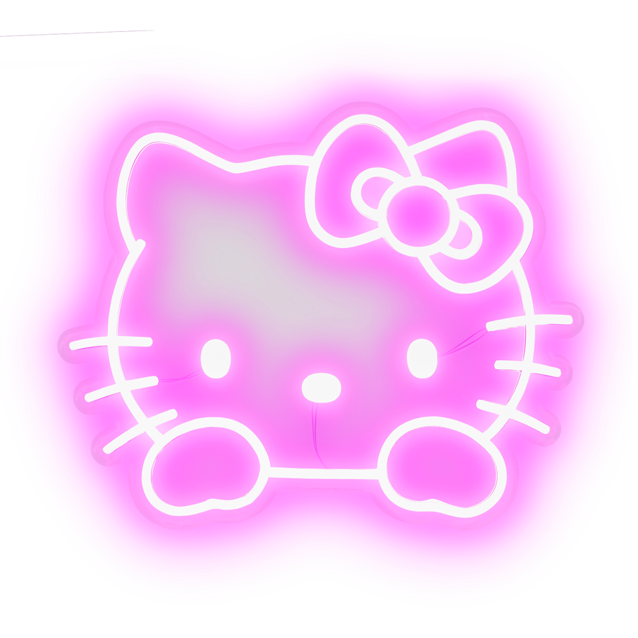 Hello Kitty - Pink Neon Sign