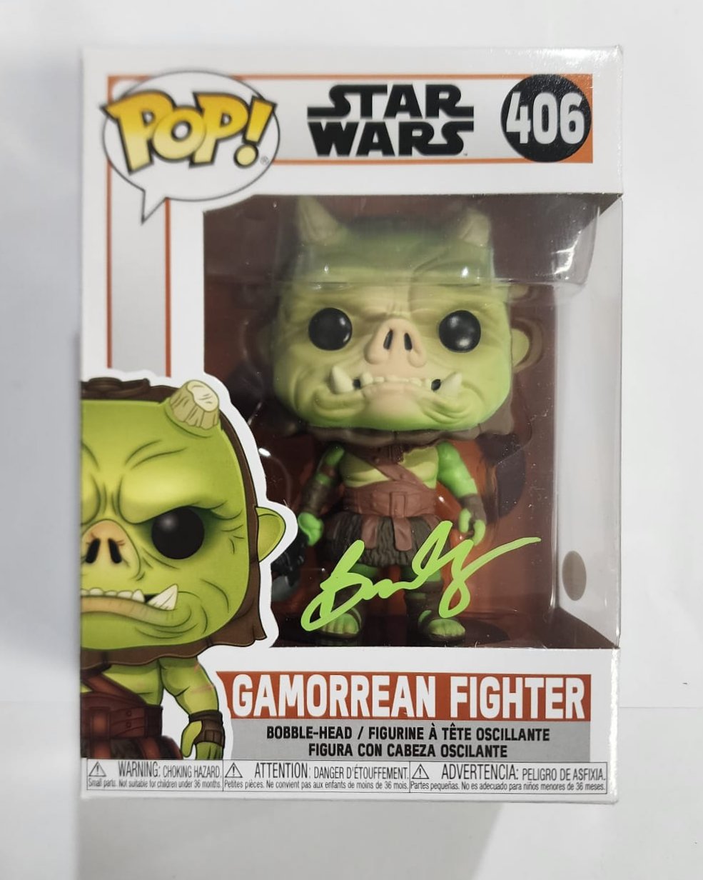 Star Wars - Gamorrean #406 Signed Pop! Vinyl