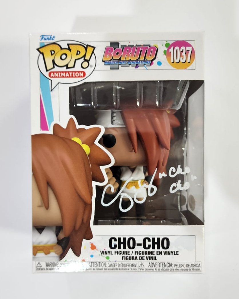 Boruto - Cho Cho Signed Pop! Vinyl