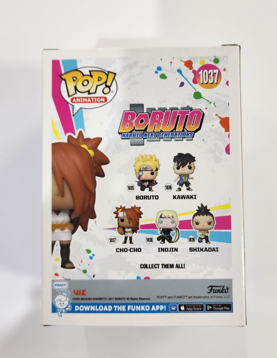 Boruto - Cho Cho Signed Pop! Vinyl