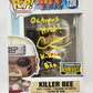 Naruto - Killer Bee #1200 EE Exclusive Stickered Signed Pop! Vinyl
