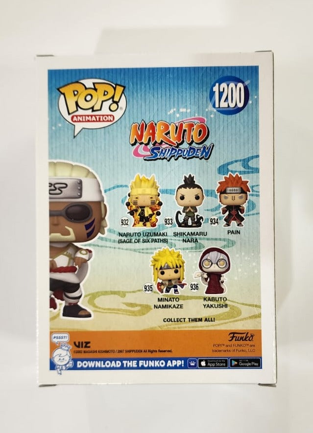 Naruto - Killer Bee #1200 EE Exclusive Stickered Signed Pop! Vinyl