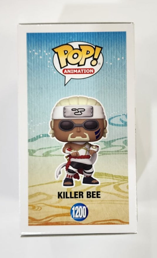 Naruto - Killer Bee #1200 EE Exclusive Stickered Signed Pop! Vinyl