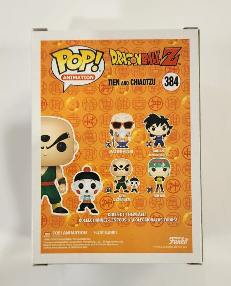 Dragon Ball Z - Tien & Chiaotzu #384 Signed Pop! Vinyl