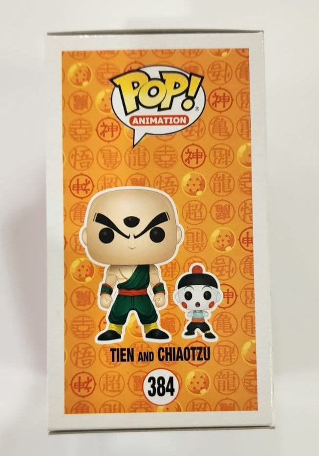 Dragon Ball Z - Tien & Chiaotzu #384 Signed Pop! Vinyl