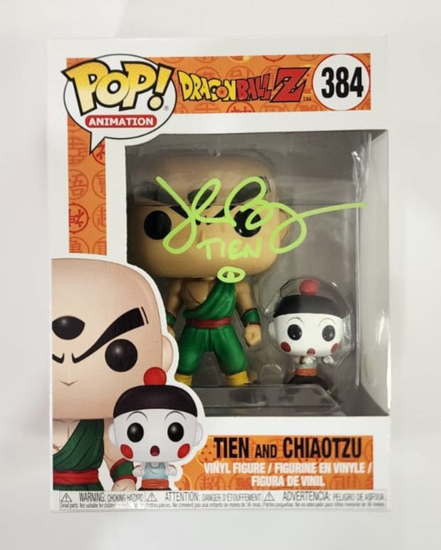 Dragon Ball Z - Tien & Chiaotzu #384 Signed Pop! Vinyl