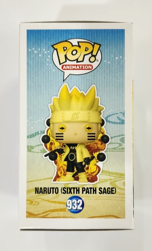 Naruto - Naruto Sixth Path Sage #932 Specialty Series Glow Exclusive Signed Pop! Vinyl
