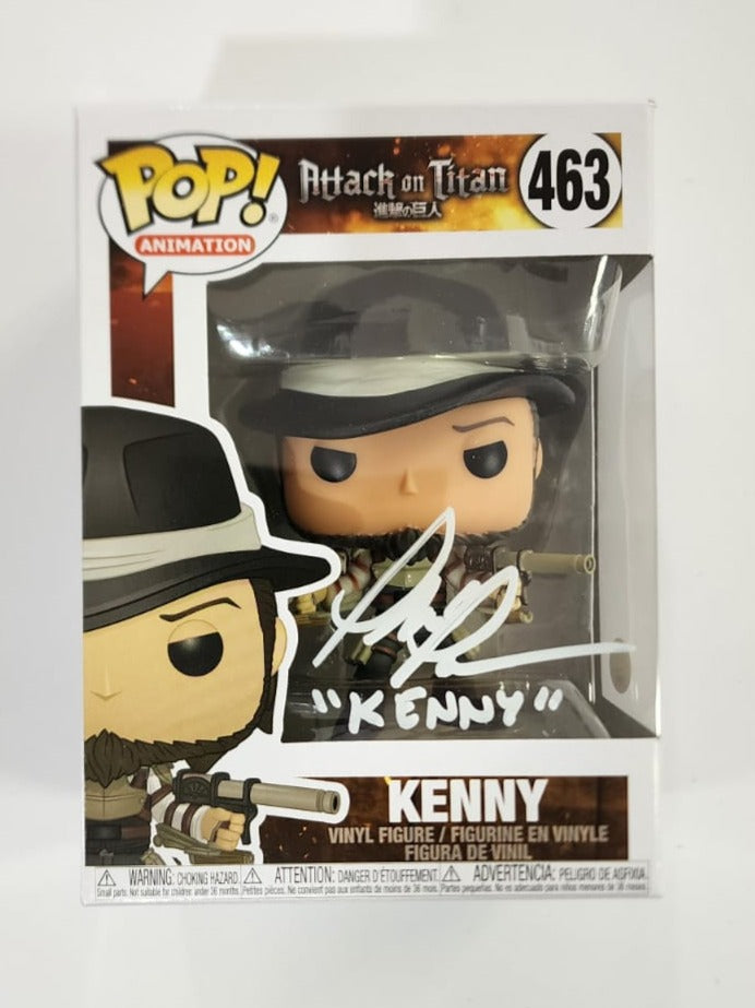 Attack on Titan - Kenny #463 Signed Pop! Vinyl