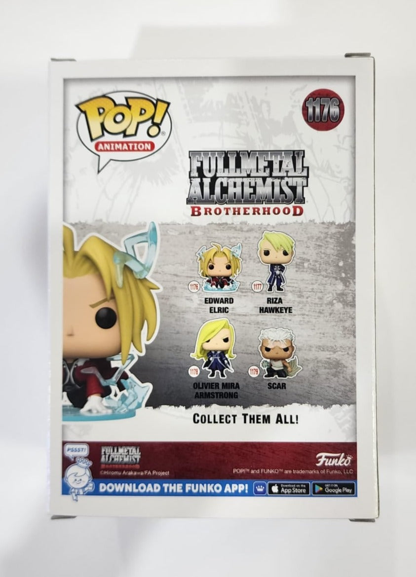 Fullmetal Alchemist: Brotherhood - Edward Elric #1176 Signed Pop! Vinyl