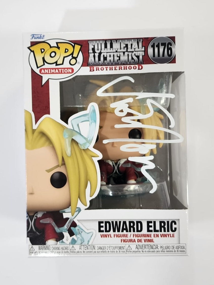 Fullmetal Alchemist: Brotherhood - Edward Elric #1176 Signed Pop! Vinyl