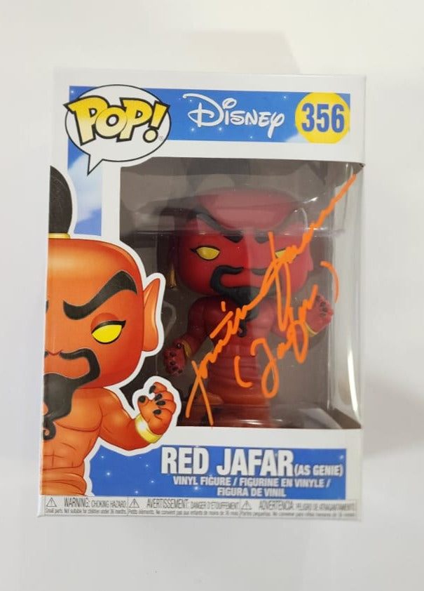 Aladdin - Red Jafar #356 Signed Pop! Vinyl