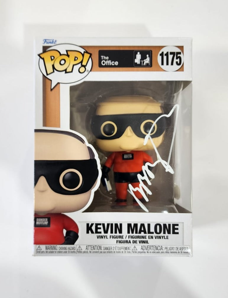 The Office - Kevin Malone #1175 Signed Pop! Vinyl